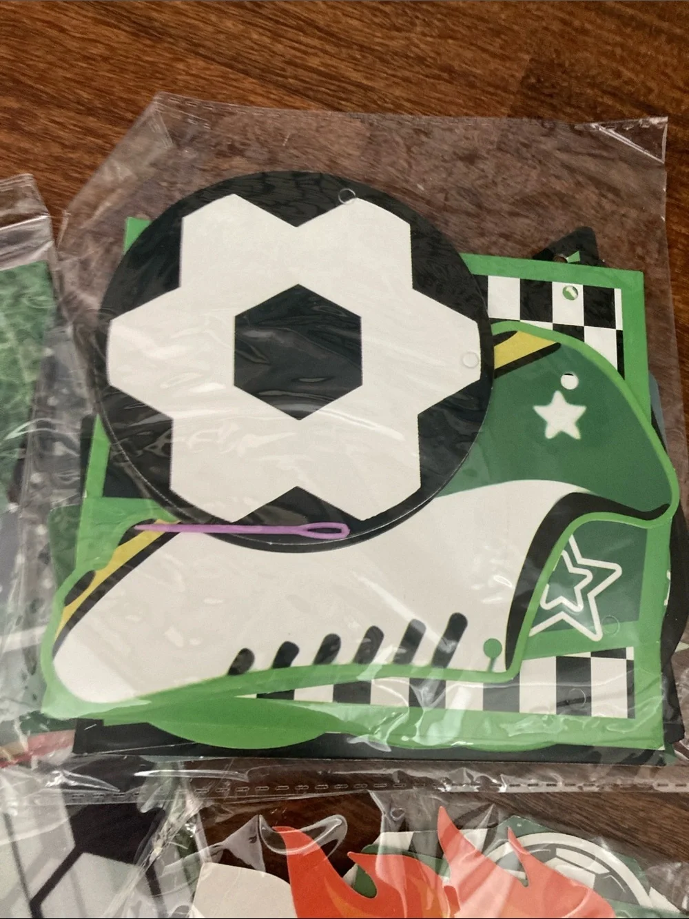 Soccer Party Decorations NWT